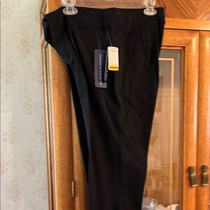 Chaps Black Women's Pants
